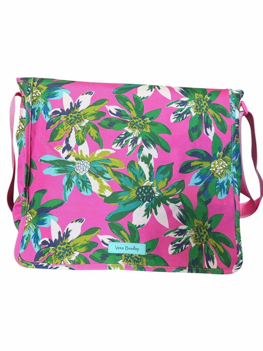 Vera Bradley Tropical Paradise Messenger Bag
